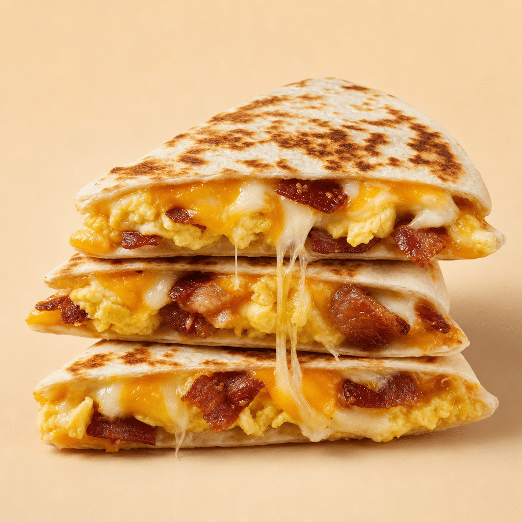 Breakfast Quesadilla (Bacon)