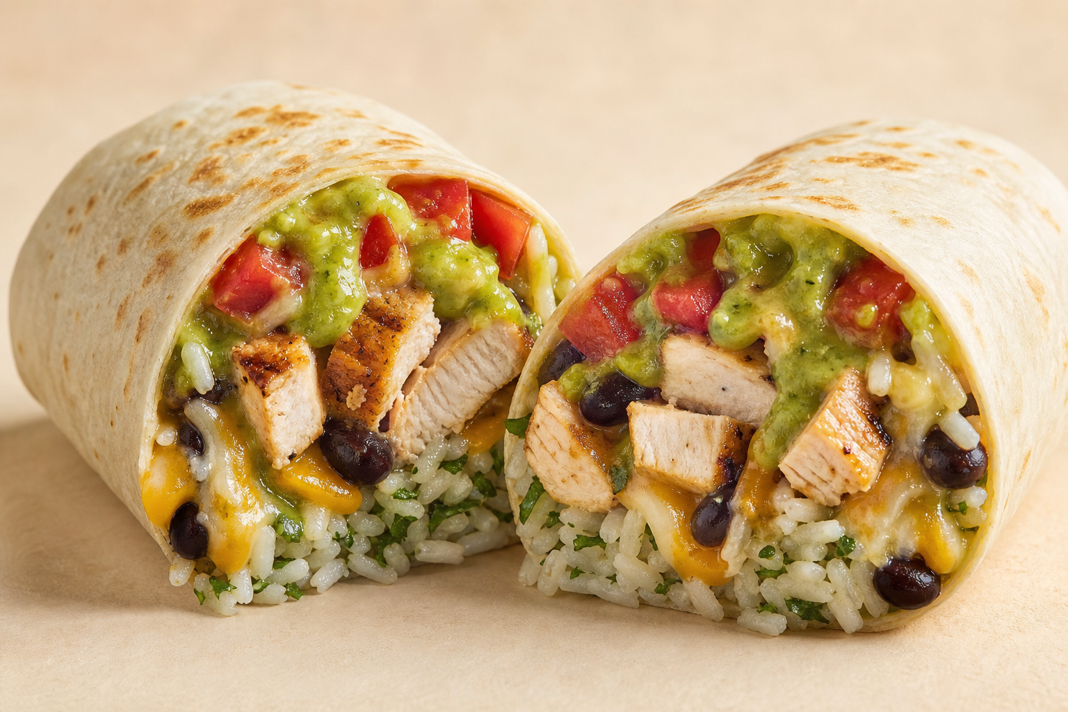 Cantina Chicken Burrito Combo