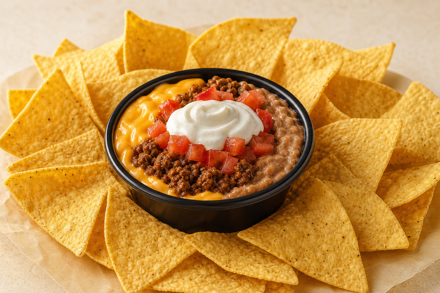 Chips and Nacho Supreme Dip