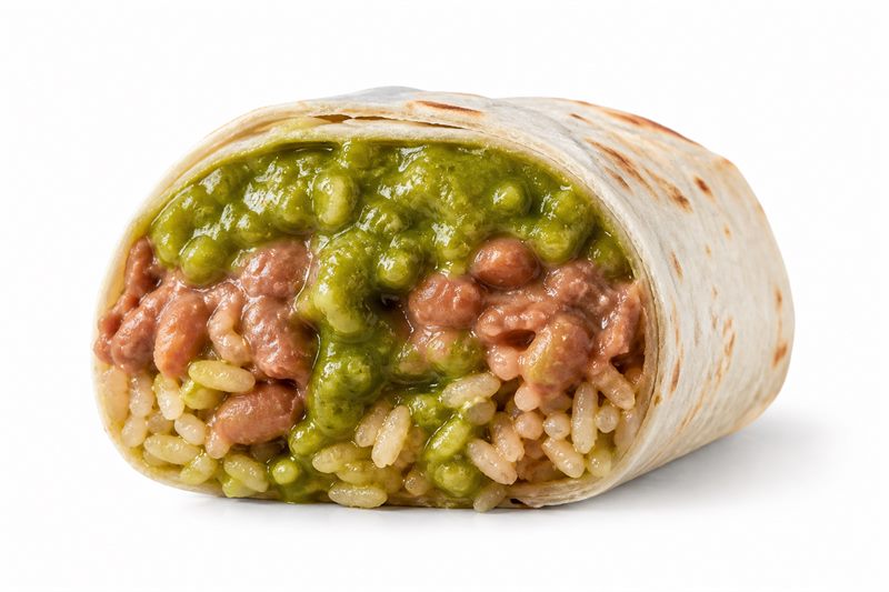Green Sauce Burrito